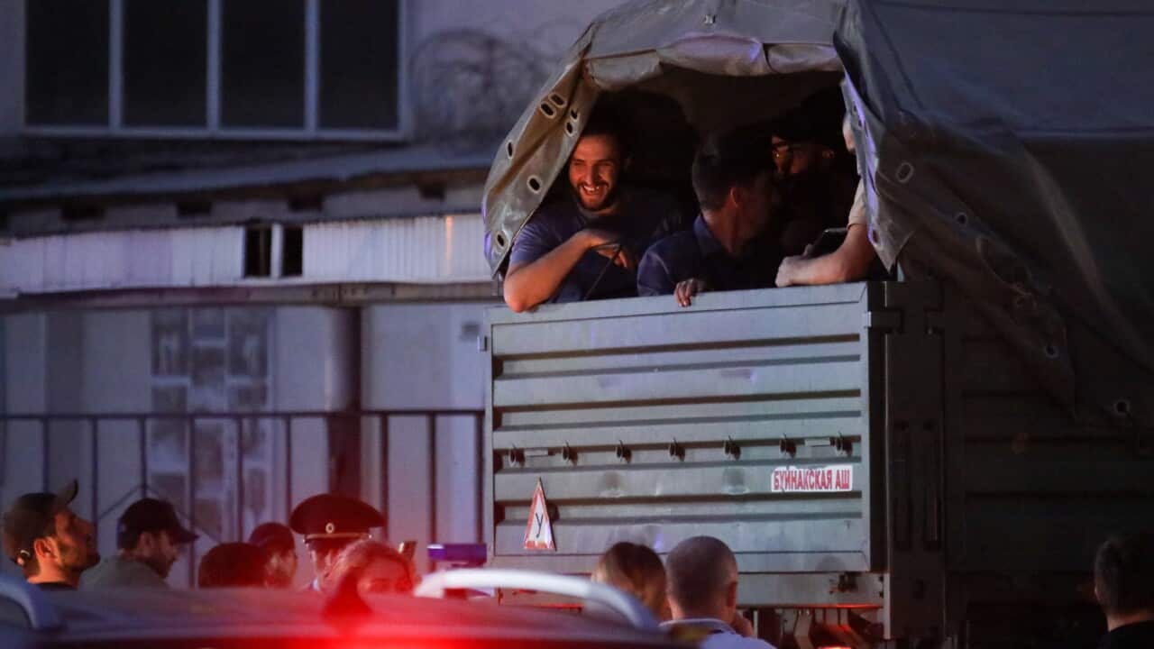 Russia: Republican recruitment centre in Makhachkala