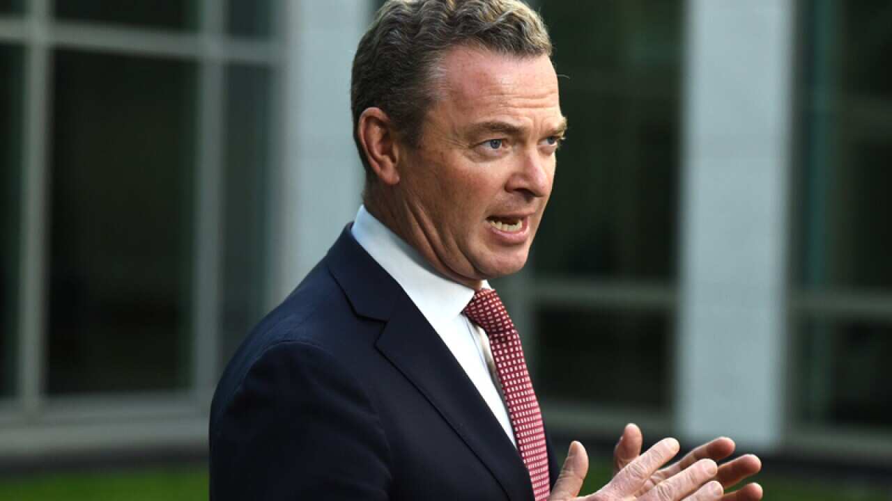 Minister for Industry Christopher Pyne
