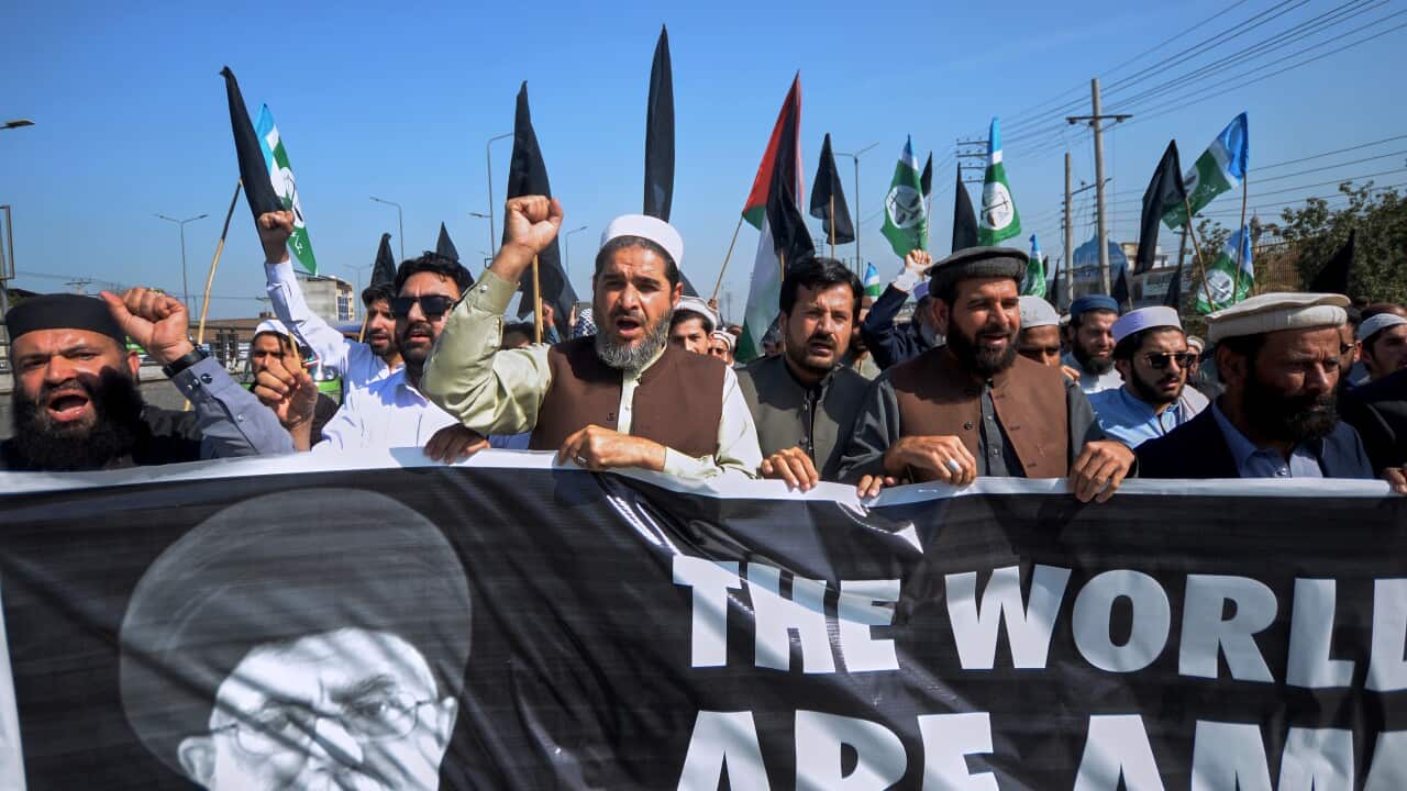 Pakistan Iran US Israel Protest