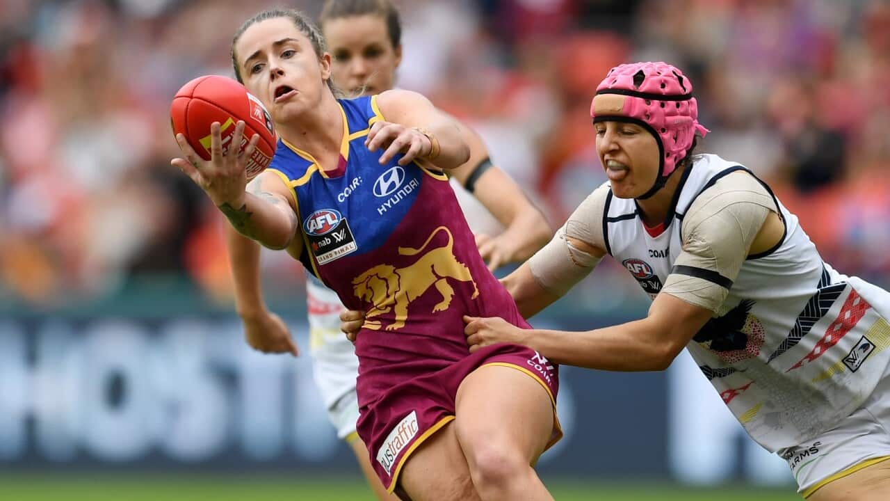 AFLW GRAND FINAL LIONS CROWS