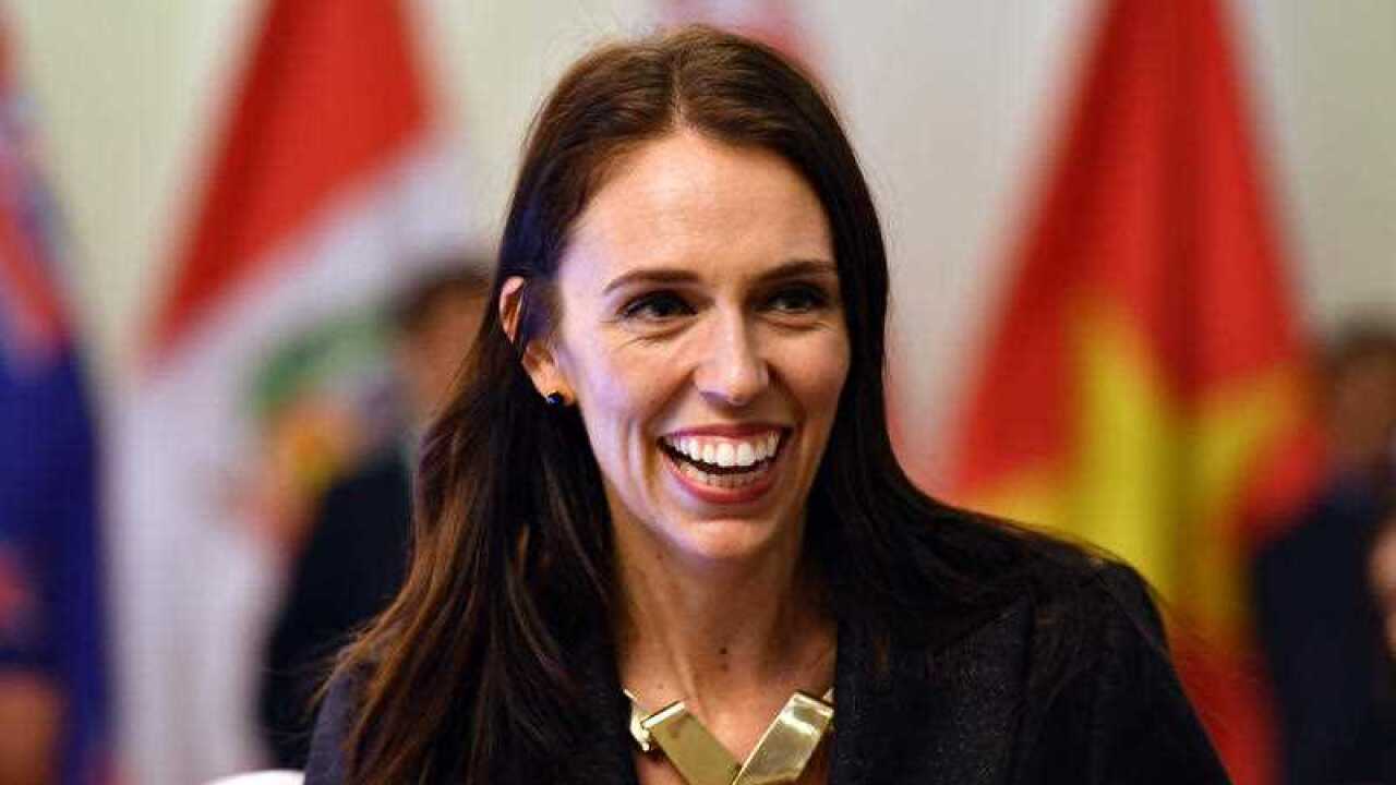 New Zealand's Prime Minister Jacinda Ardern at a meeting for the Trans Pacific Partnership (TPP) during an Asia-Pacific Economic Cooperation (APEC) meeting in Danang, Vietnam, Friday, November 10, 2017.