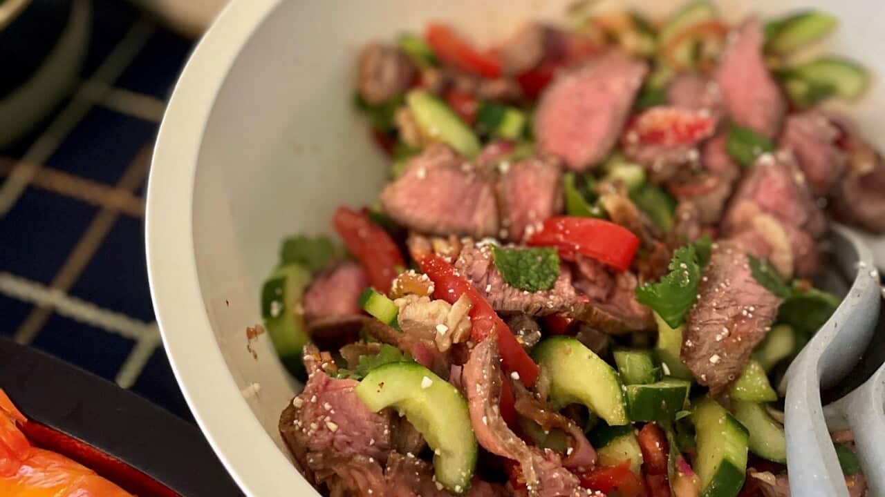 Beef salad with wasabi dressing.jpg