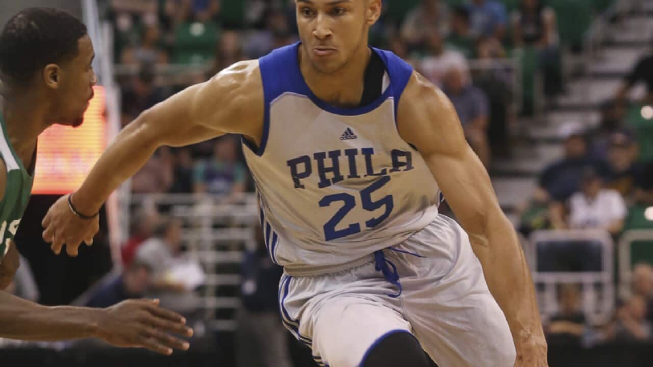 Philadelphia 76ers' Ben Simmons