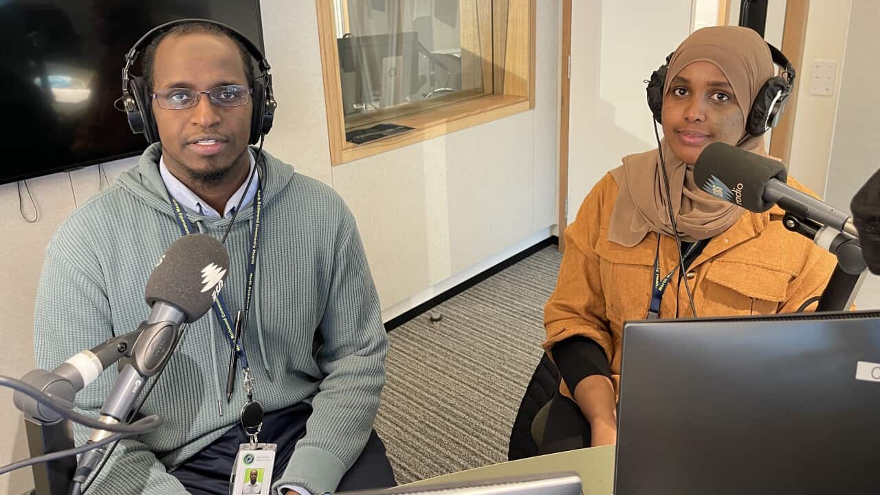 Dr Omar Salad and Faiza Mahad