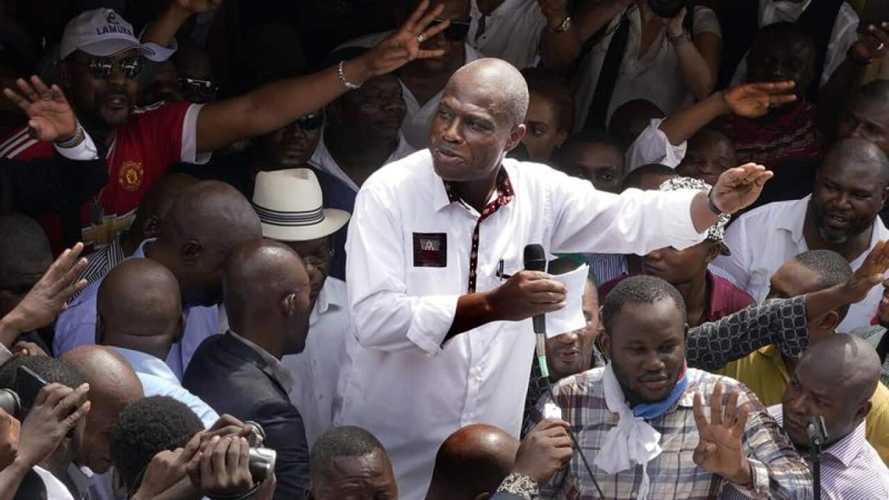 Congo opposition candidate Martin Fayulu