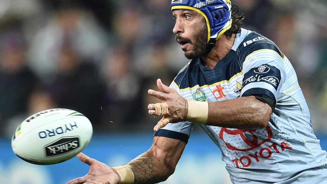 Johnathan Thurston of the Cowboys