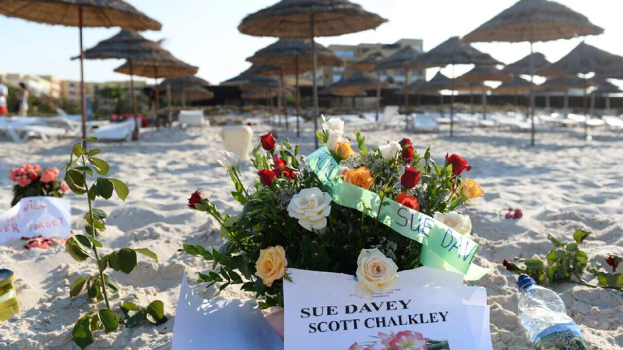 The beach near of the Hotel Imperial Marhaba in Sousse, Tunisia.