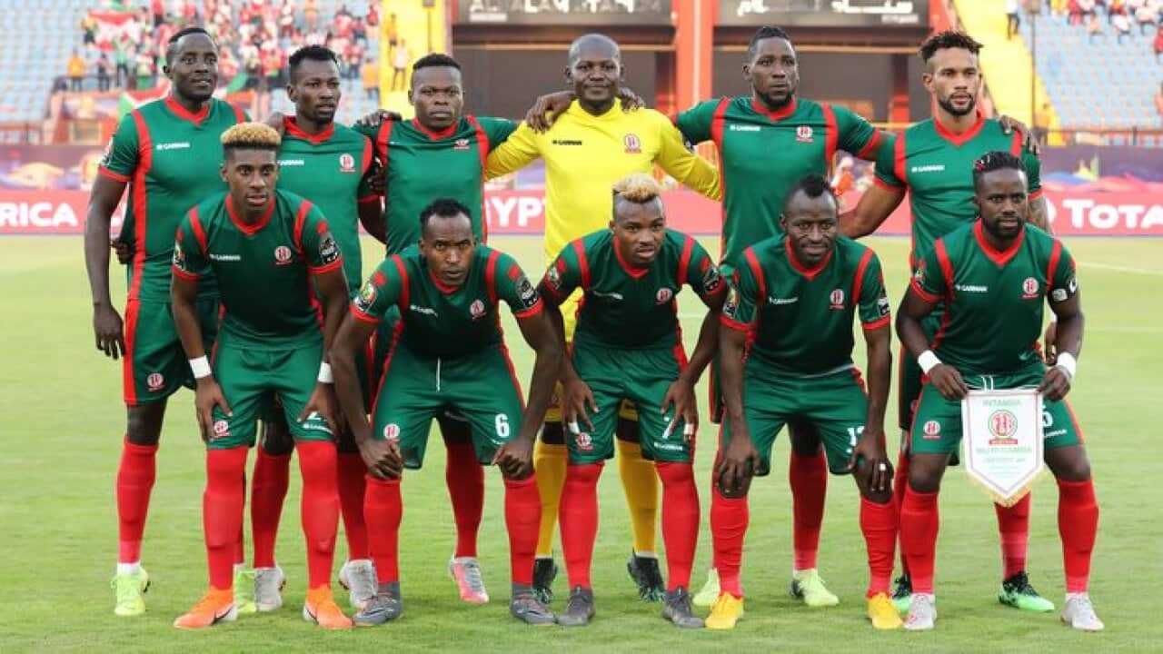 Burundi Team Picture during the 2019 Africa Cup of Nations Finals football match between Burundi and Guinea at the Al Salam Stadium, Cairo, Egypt on 28 June 2019 ©Gavin Barker/BackpagePix .