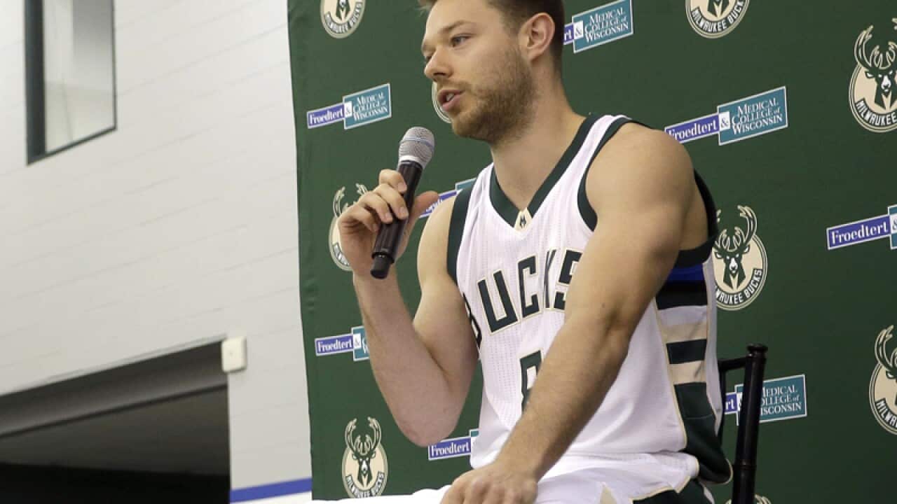 Milwaukee Bucks point guard Matthew Dellavedova