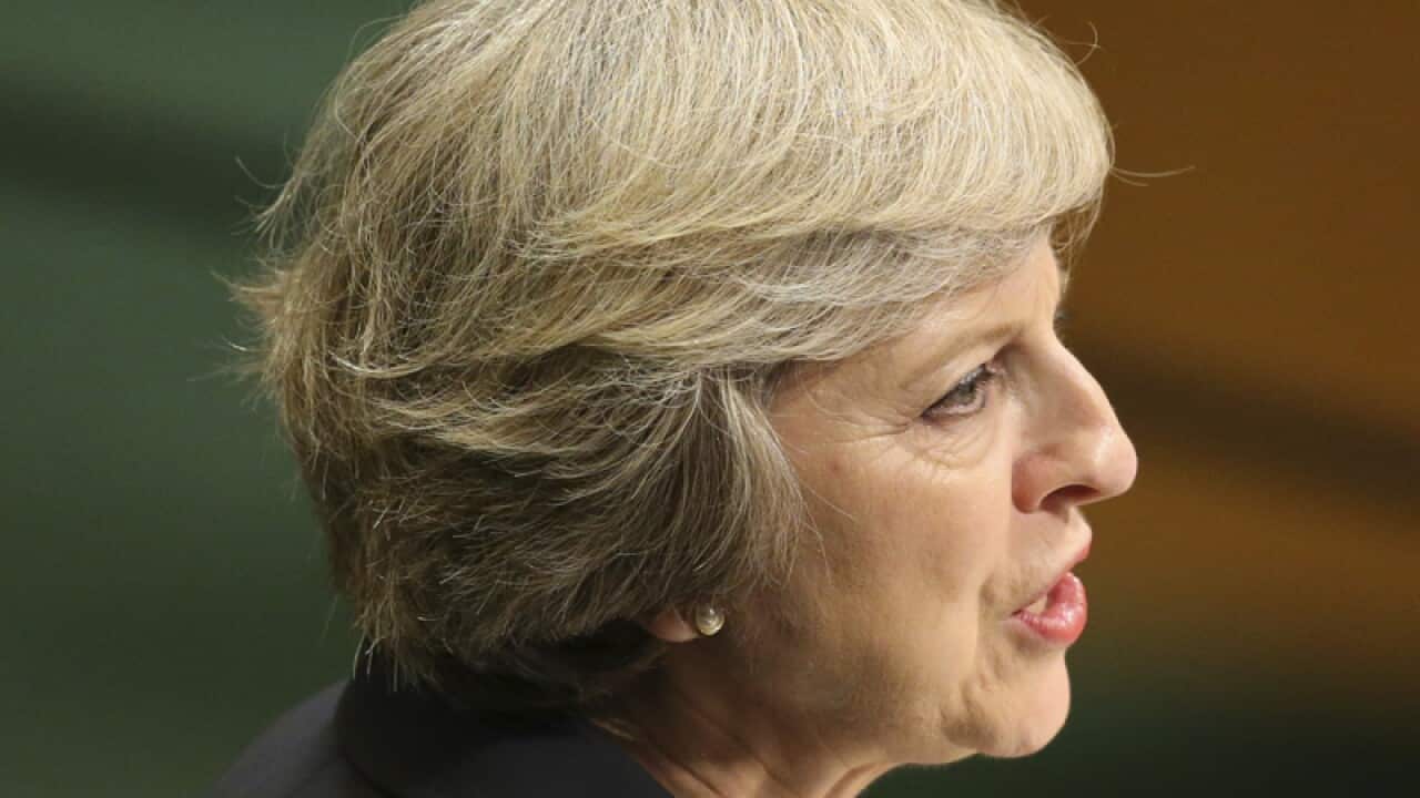 British Prime Minister Theresa May