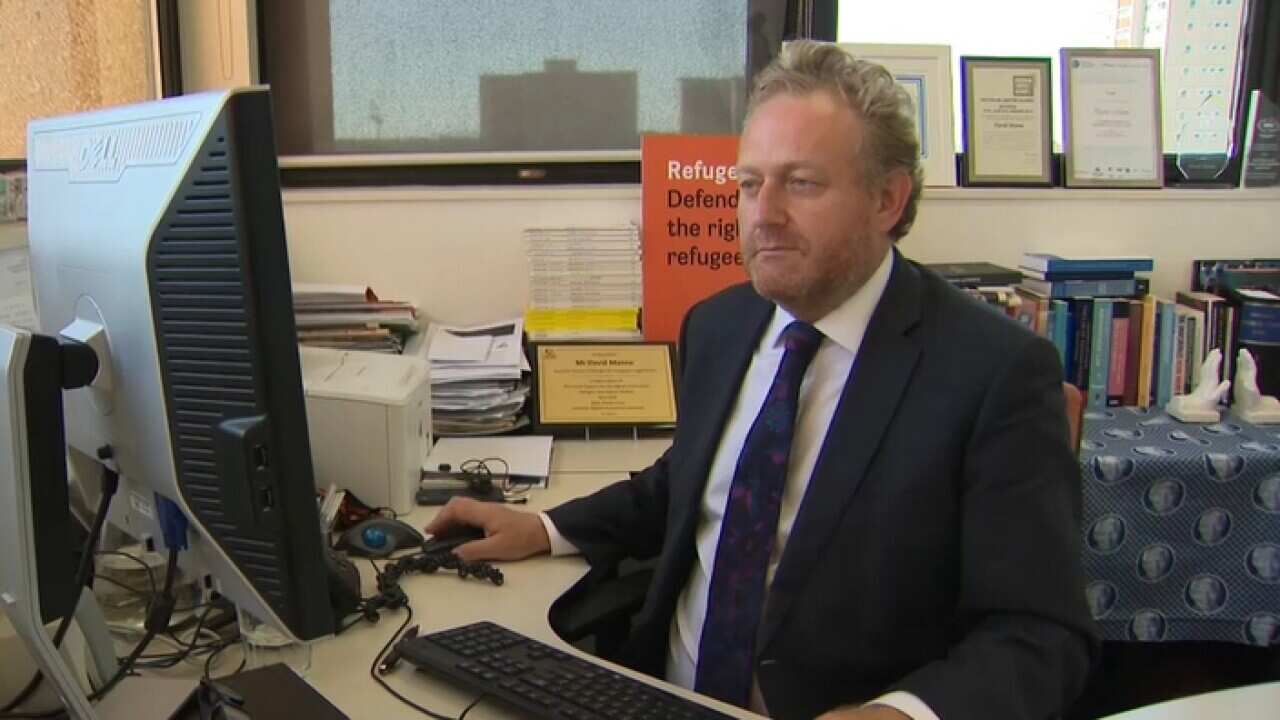 Lawyer David Manne.