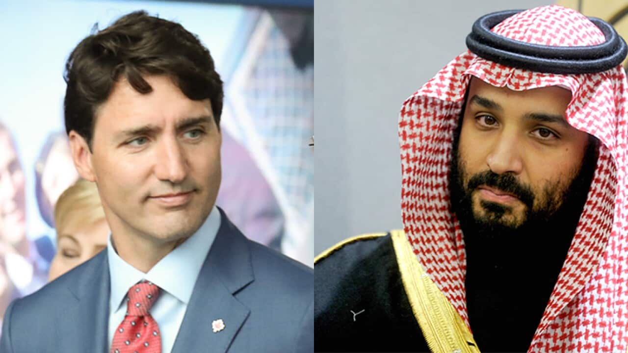 Mohammed bin Salman justin trudeau
