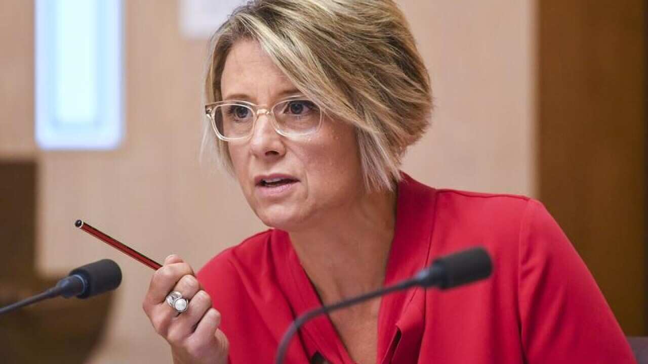 Labor Senator Kristina Keneally speaks during Senate Estimates.