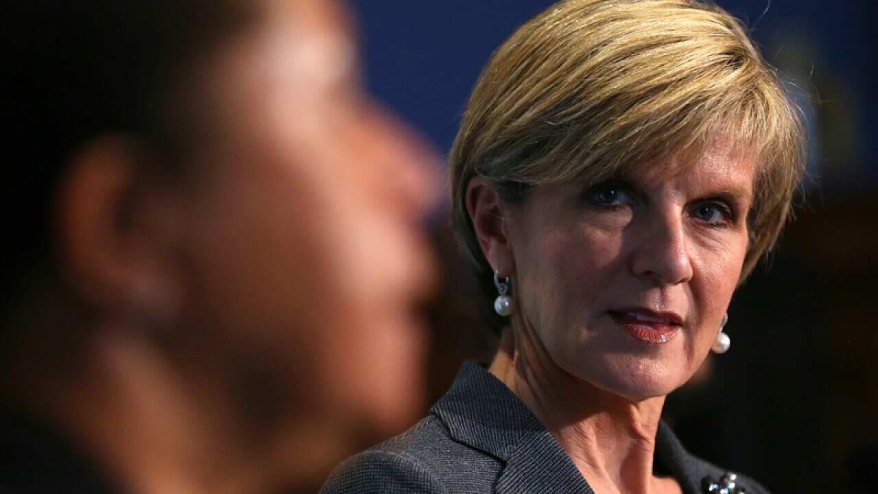 Australia Minister for Foreign Affairs Julie Bishop