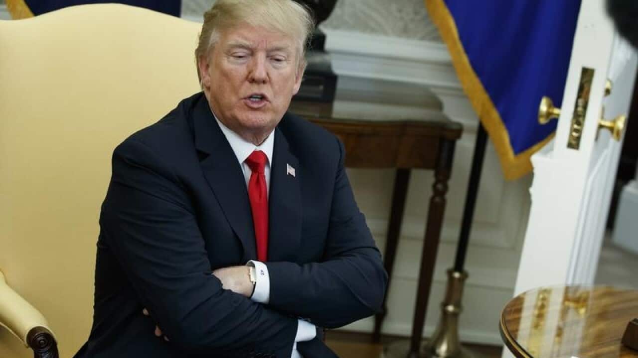 US President Donald Trump