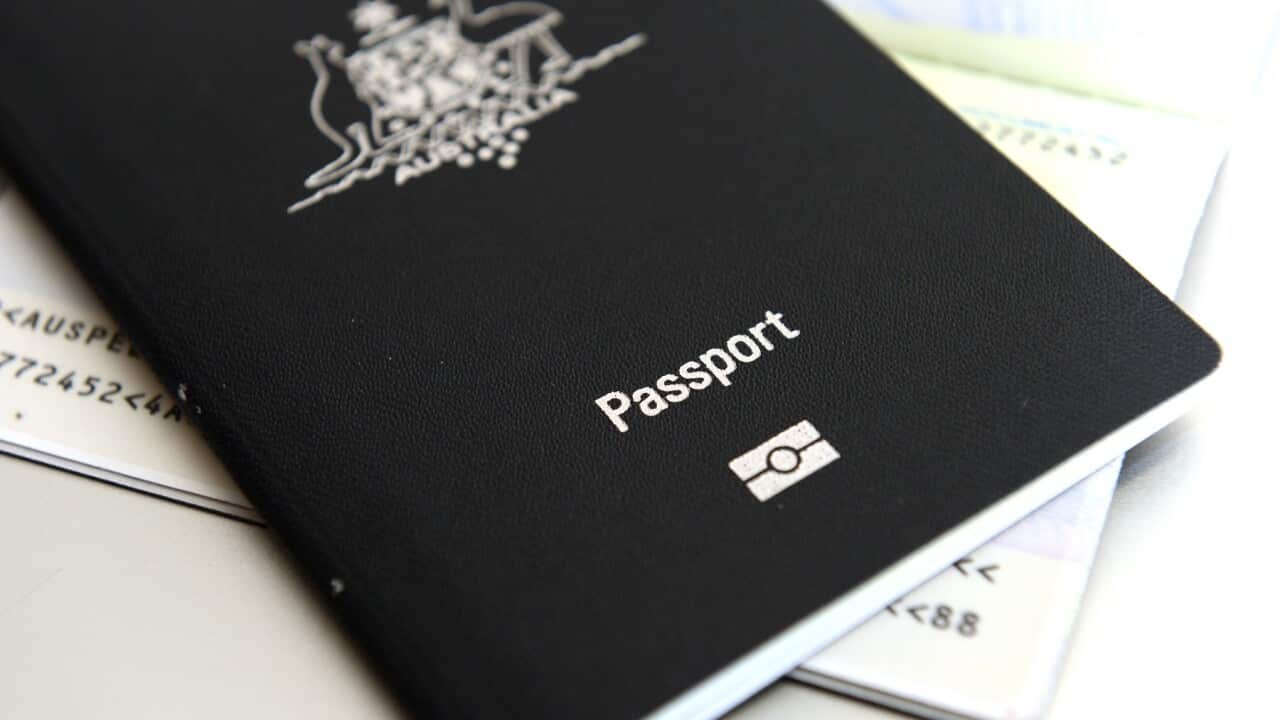 An Australian passport pictured in Brisbane, Thursday, July 25, 2013. (AAP Image/Dan Peled) NO ARCHIVING