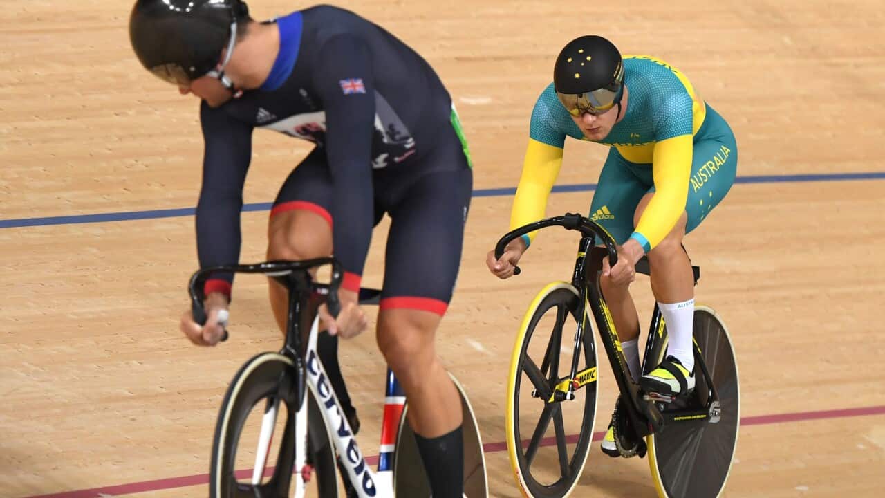 2016 Rio Olympic Games Track Cycling Day 2 sprint men's
