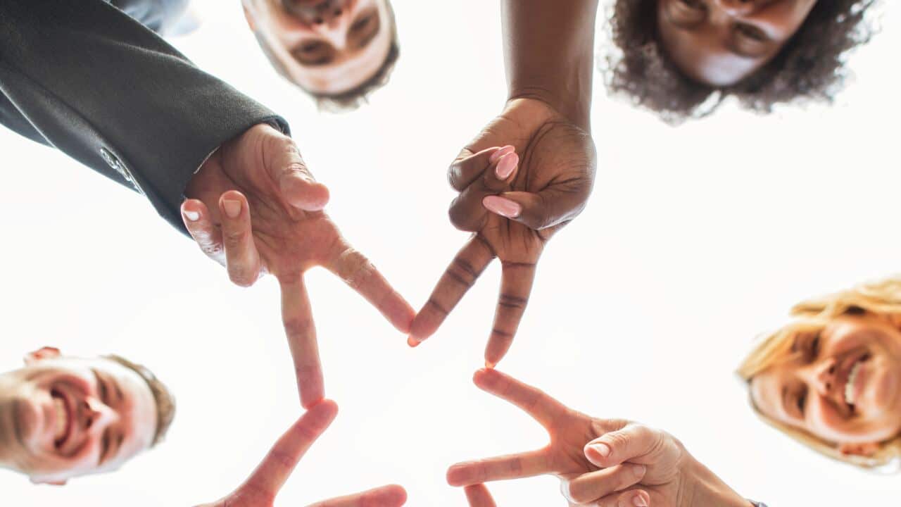 A group of young people