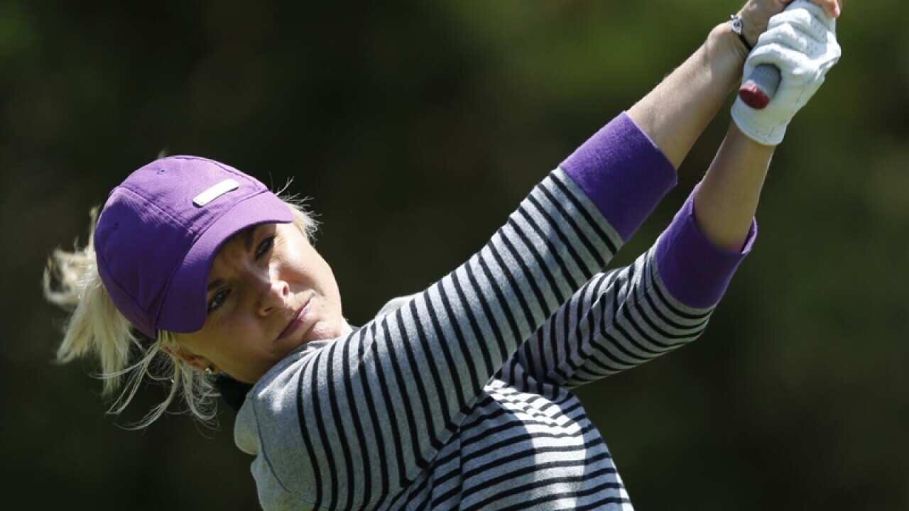 Australian golfer Sarah Kemp