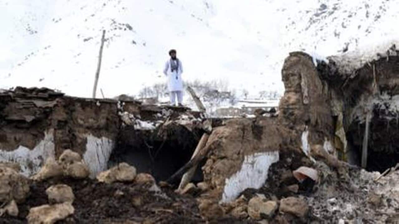 snow in Afghanistan