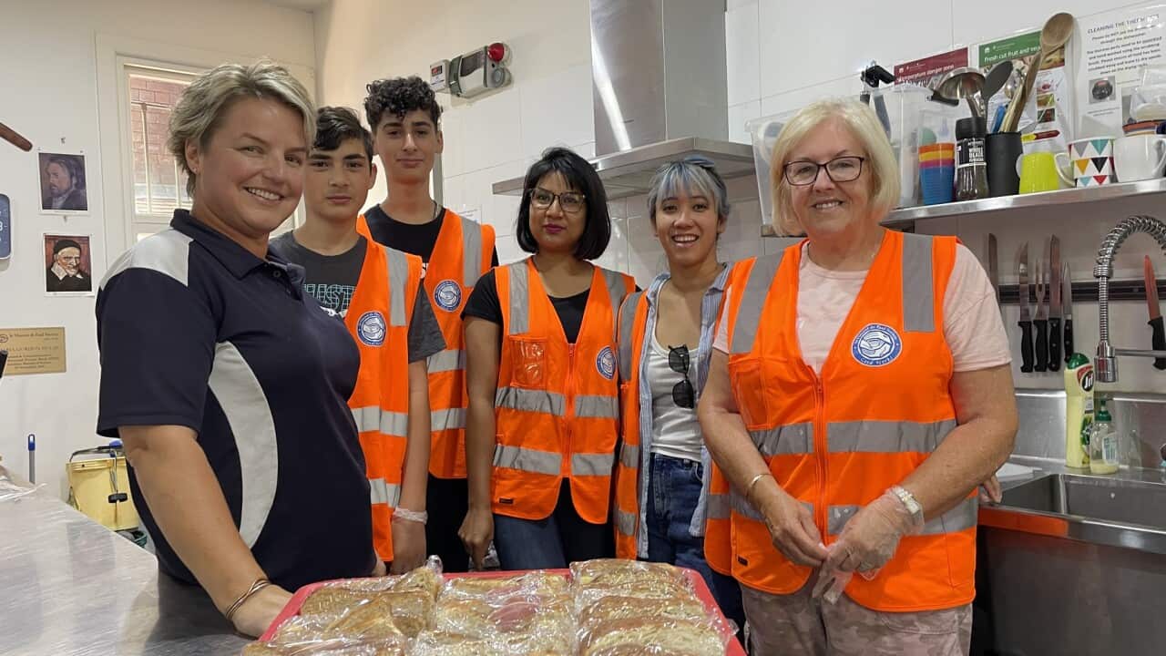 Volunteers at St Vincent de Paul in Sydney