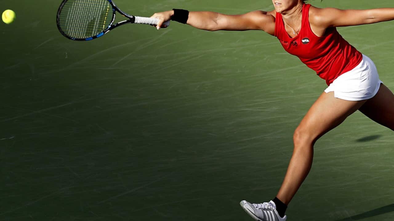 Kirsten Flipkens of Belgium