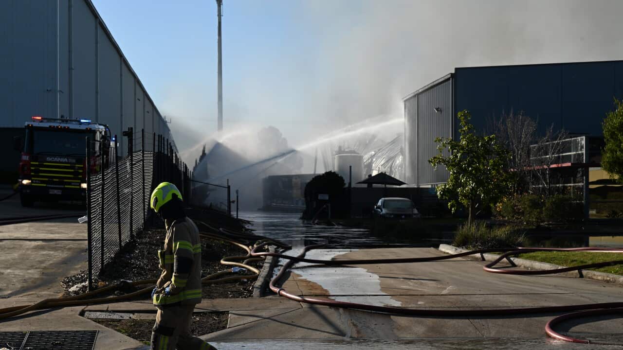 FACTORY FIRE MELBOURNE