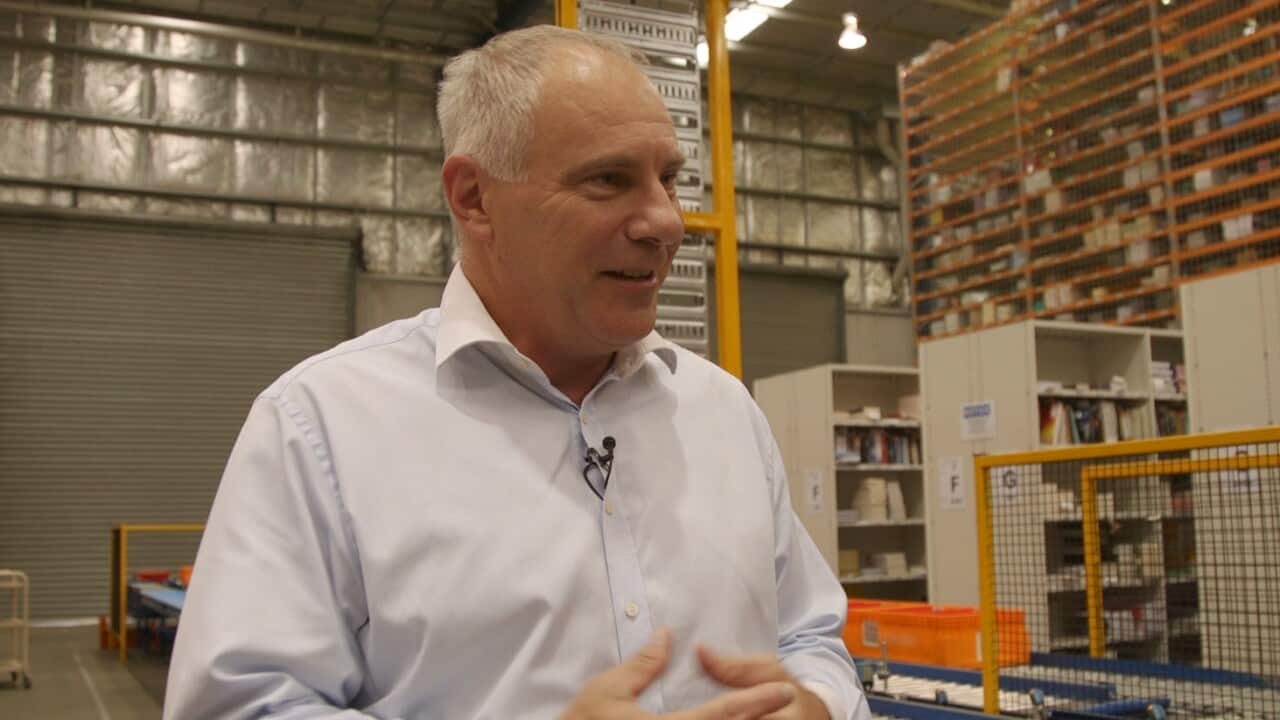 Booktopia CEO, Tony Nash.