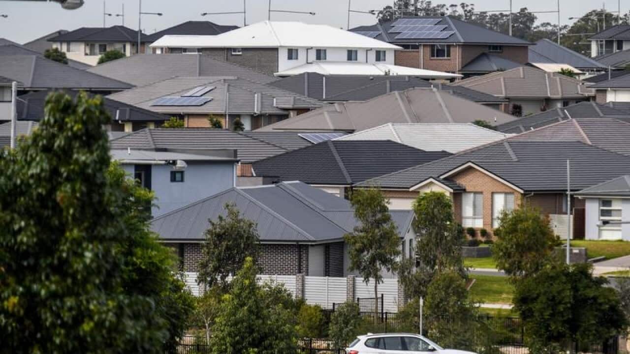 A new housing estate