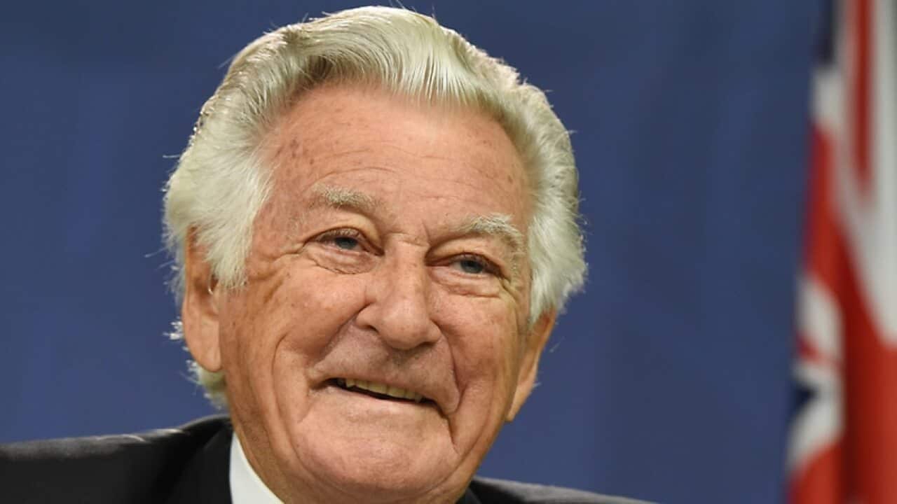 Former Prime Minister Bob Hawke