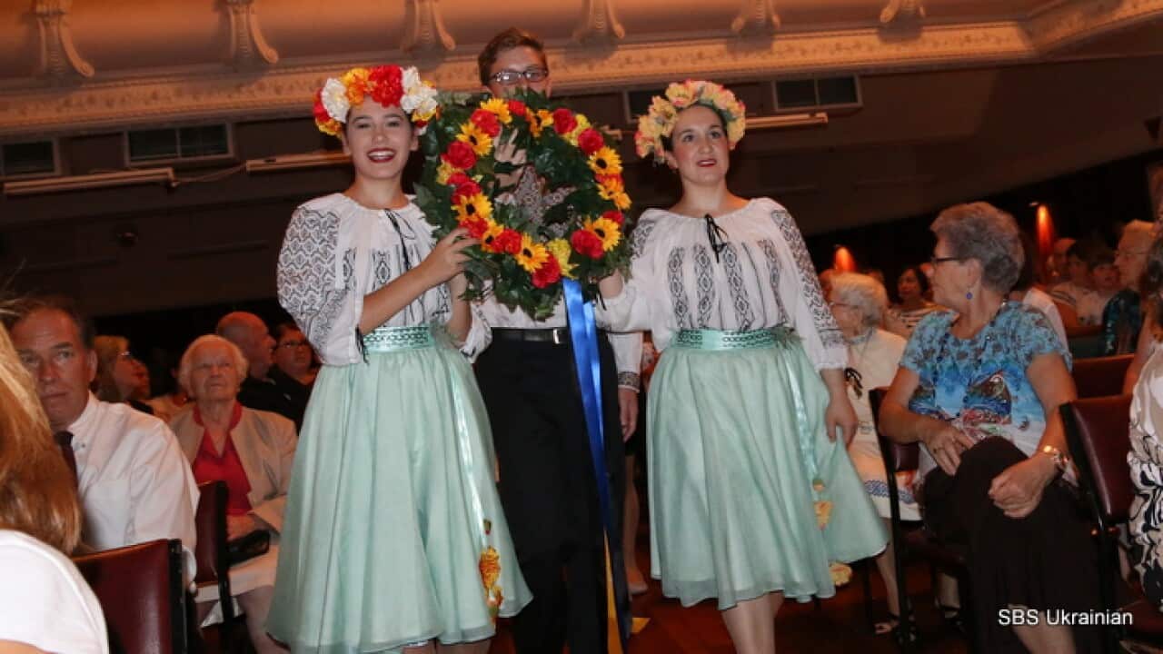 CELEBRATION OF THE 203rd ANNIVERSARY OF TARAS SHEVCHENKO'S BIRTH