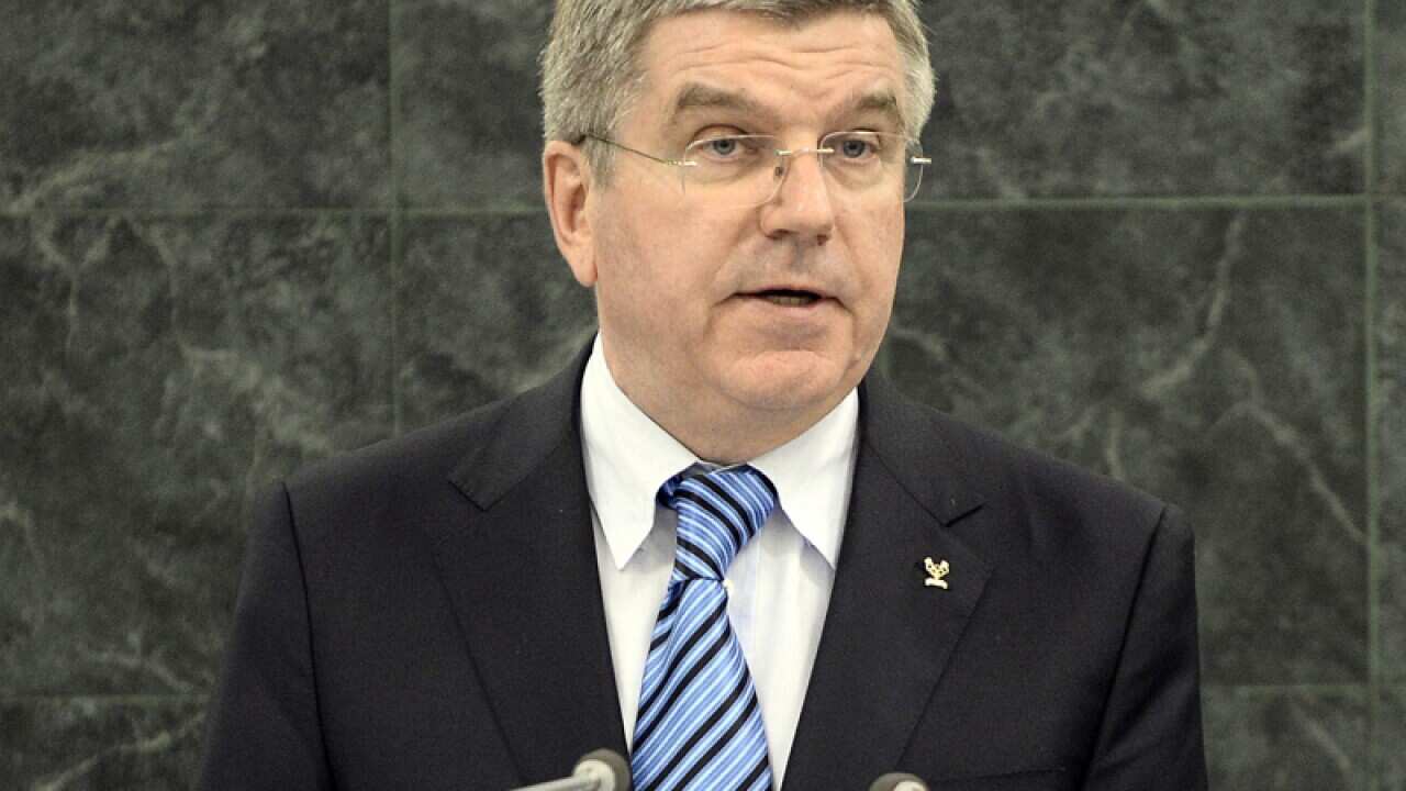 International Olympic Committee president Thomas Bach