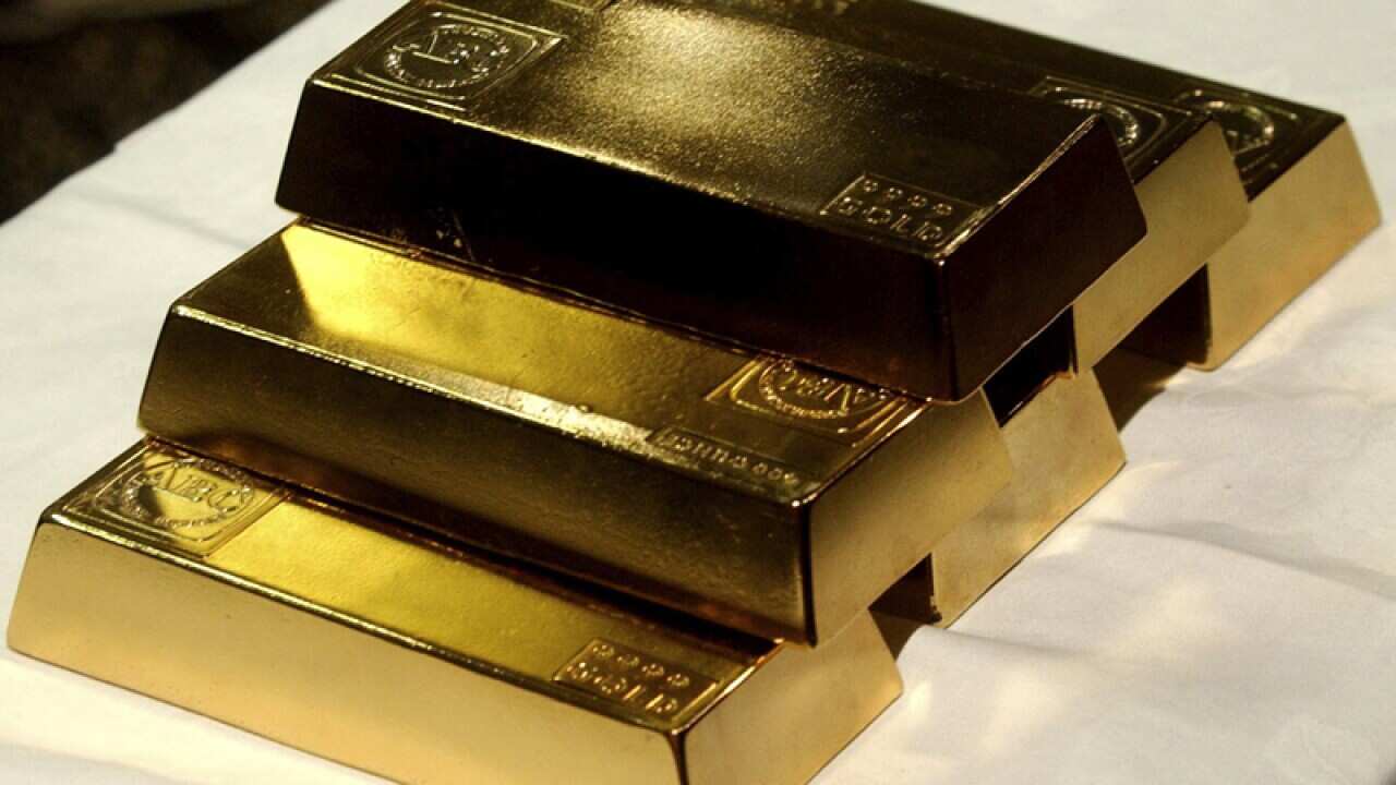 Gold ingots