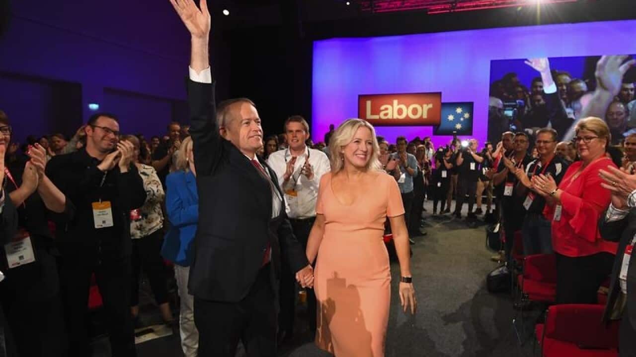 Bill Shorten and wife Chloe