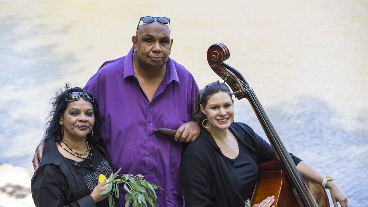 Kutcha's Koorioke_Shiralee Hood, Kutcha Edwards, and Allara, Birrarung (Yarra River).jpg