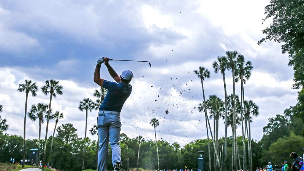 Jason Day of Australia in Ponte Vedra Beach, Florida