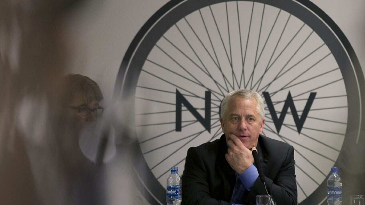 Greg LeMond former winner of the Tour de France