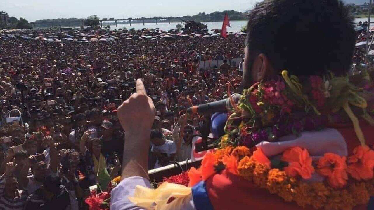 rabi lamichhane_nepali journalist_nepali supporters_