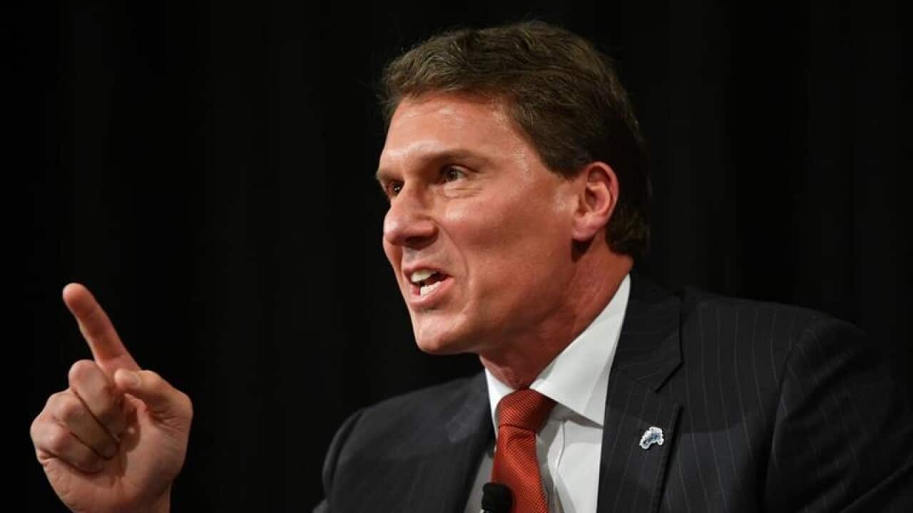 Outgoing Senator Cory Bernardi.