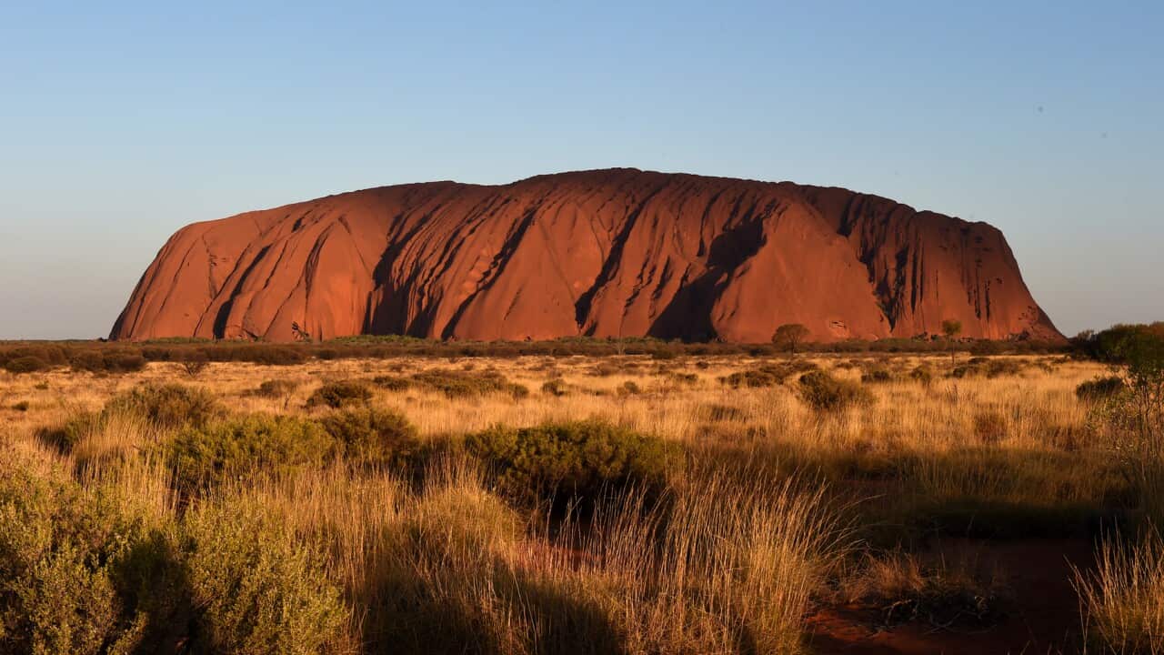 Uluru, pictured in afternoon light, in the Northern Territory