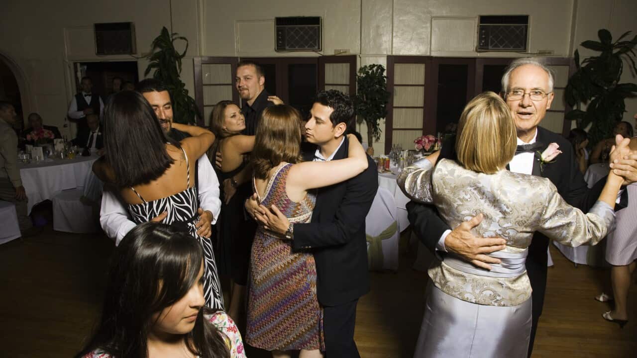 dancing at wedding