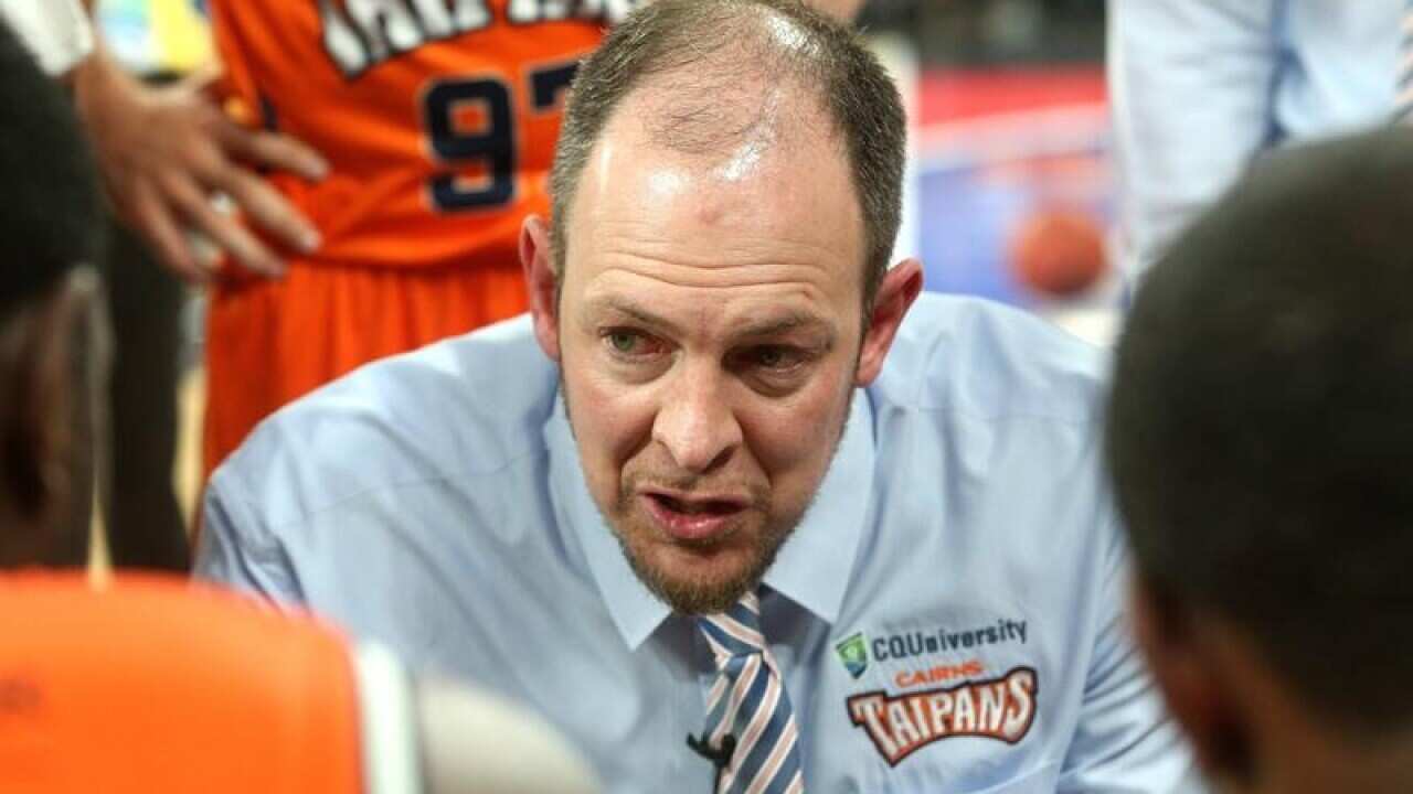 Aaron Fearne coach of Cairns.