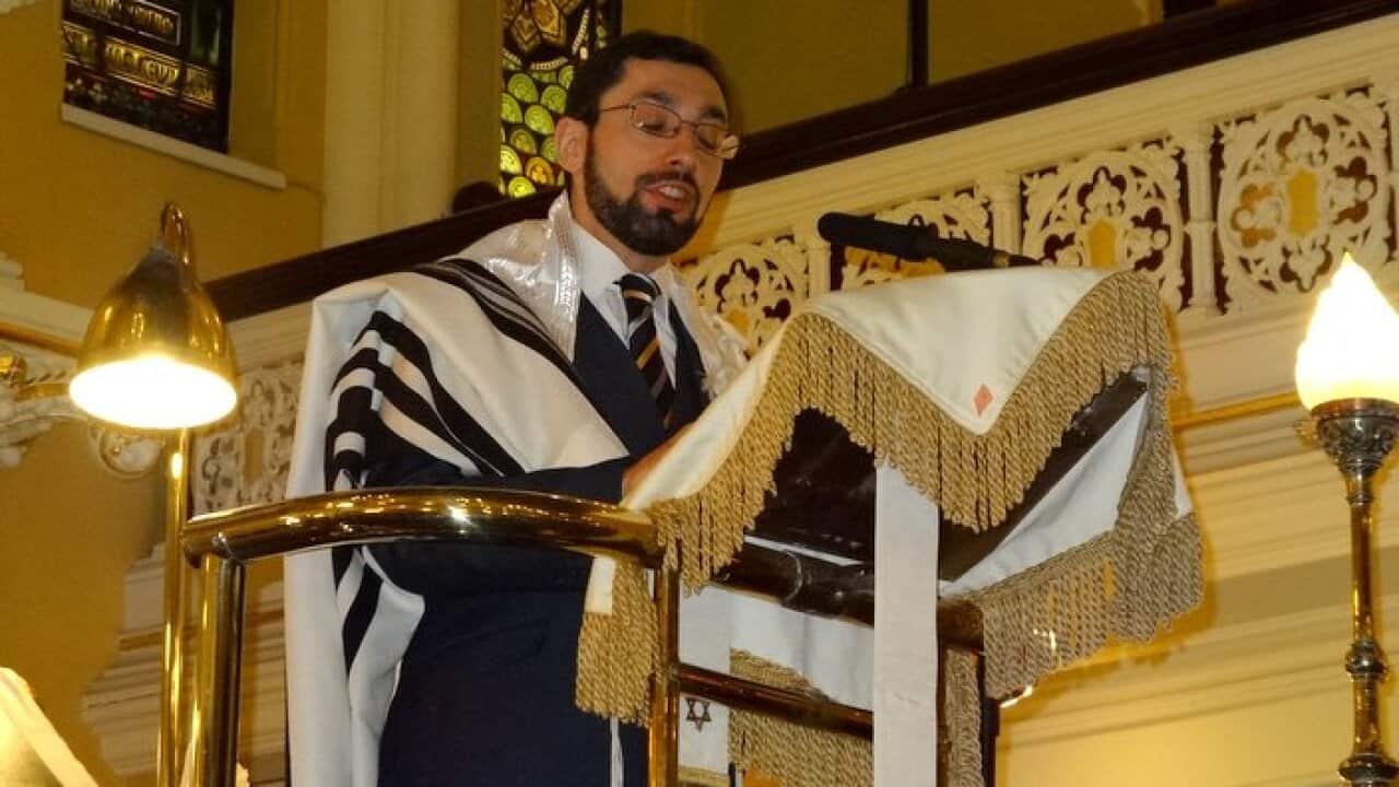 Rabbi Dr Benjamin Elton at the Great Synagogue Sydney