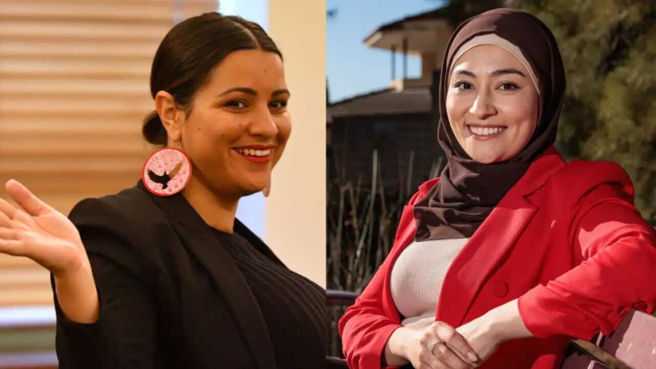 فاطمه پیمان و جانا استوارت