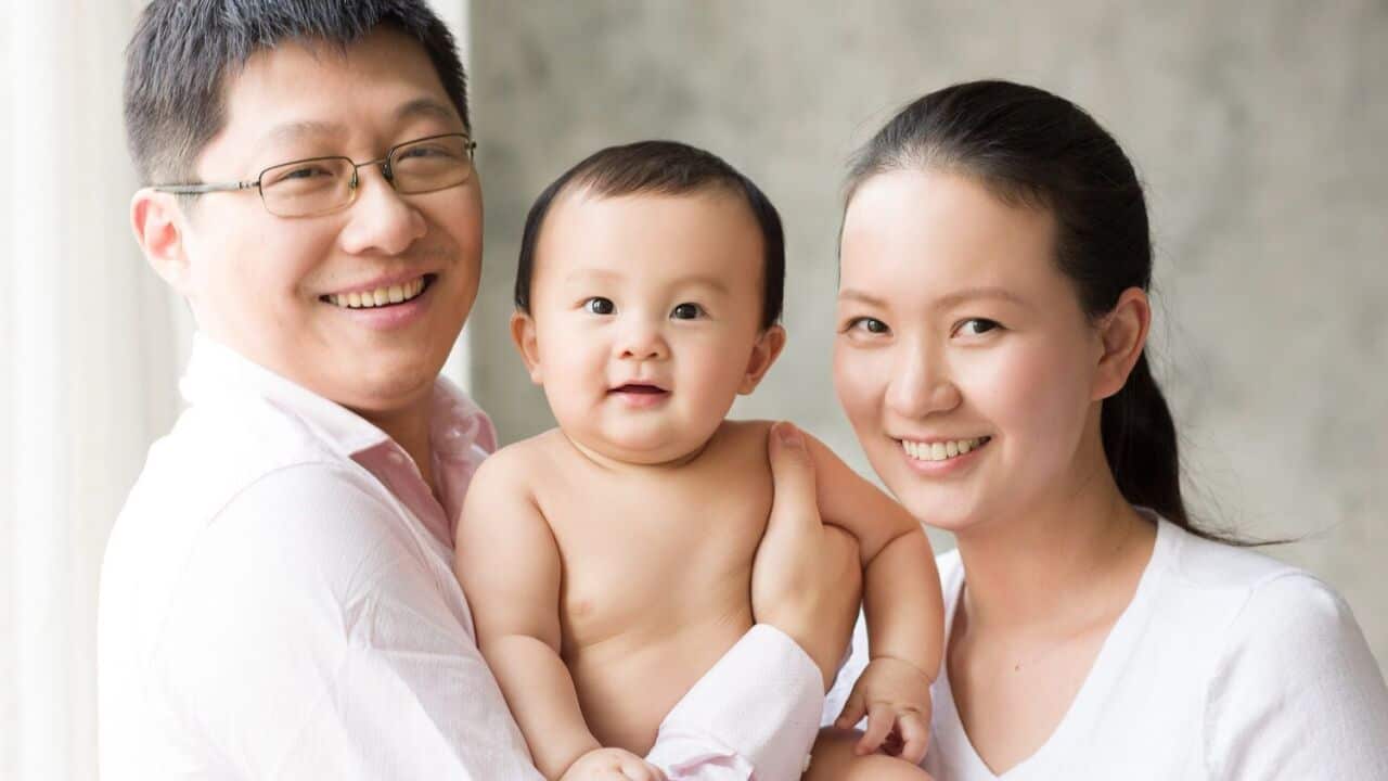 Phil Wang's family
