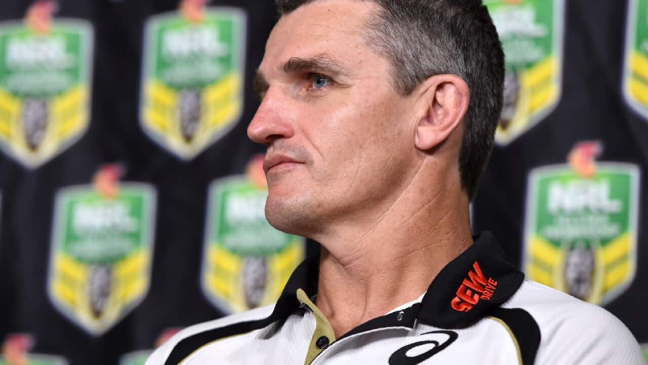 Penrith Panthers NRL coach, Ivan Cleary.