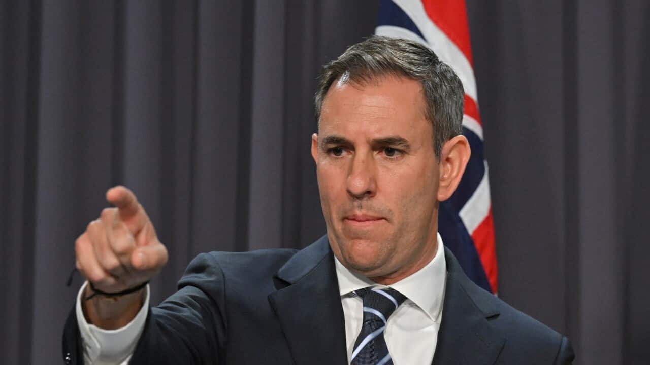 JIM CHALMERS BUDGET SURPLUS PRESSER