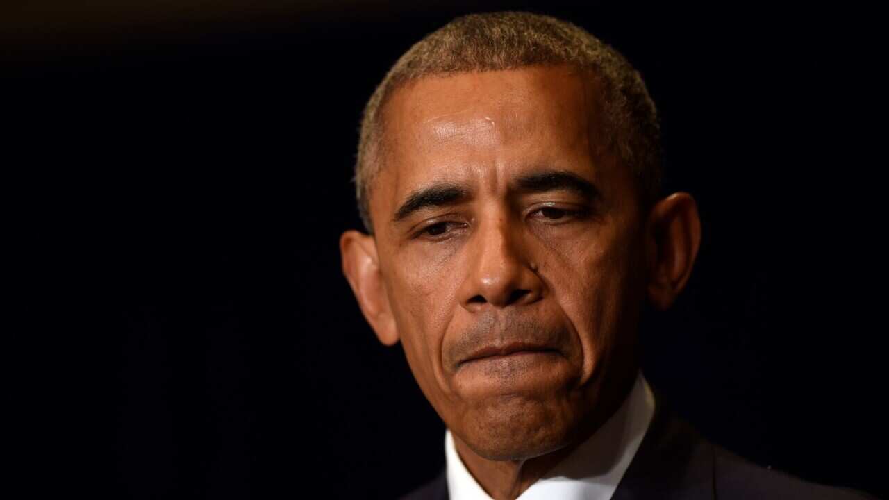 President Barack Obama pauses as he makes a statement on the fatal police shootings of two black men in Louisiana and Minnesota