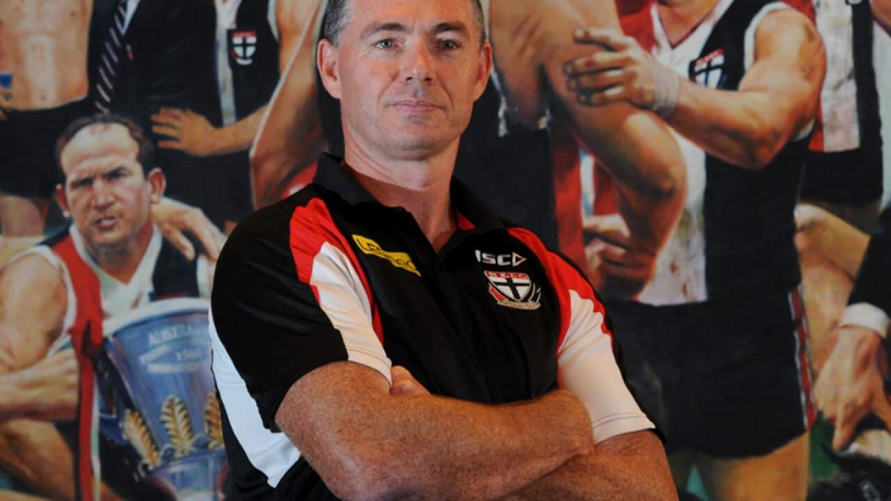 St Kilda's new AFL senior coach Alan Richardson