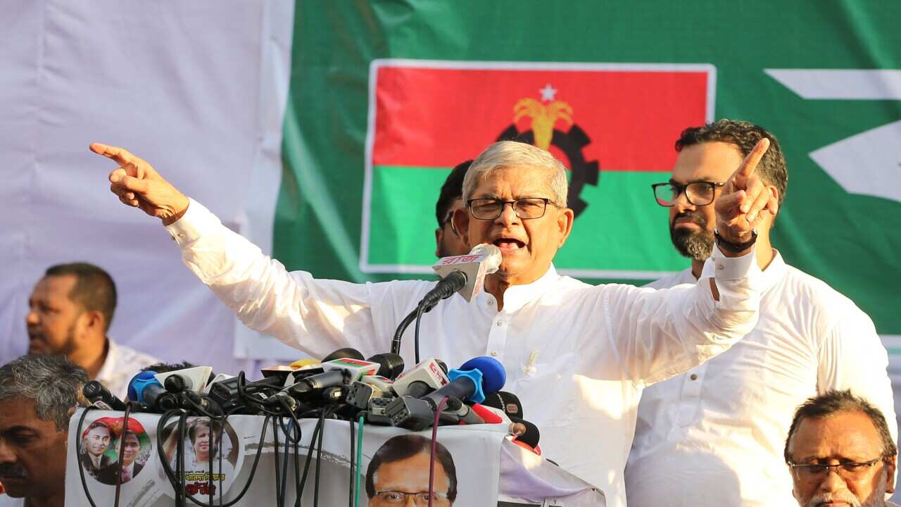 BNP Activists Take Part In A Rally - Dhaka